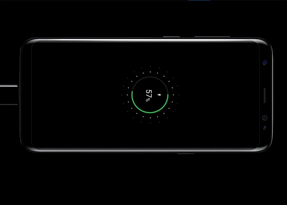 Samsung Galaxy S8 ładuje się do pełna w około 80 minut