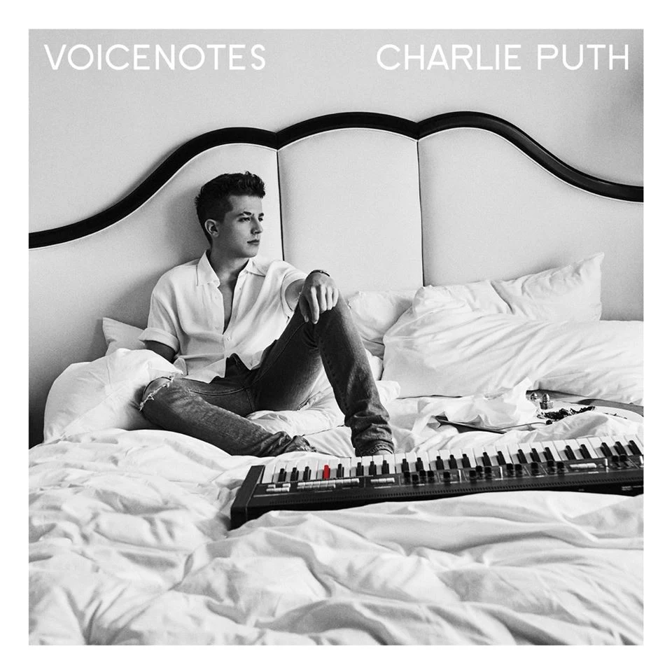 Charlie Puth na okładce płyty "Voicenotes"