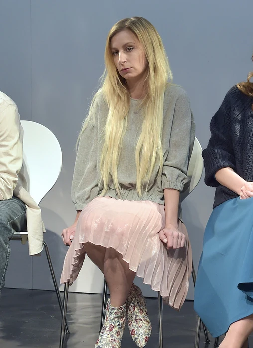 Magda Schejbal podczas próby spektaklu "Nad Czarnym Jeziorem" Magda Schejbal podczas próby spektaklu "Nad Czarnym Jeziorem"