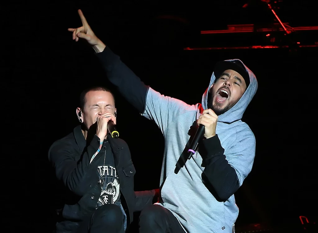 Chester Bennington i Mike Shinoda w czasach Linkin Park