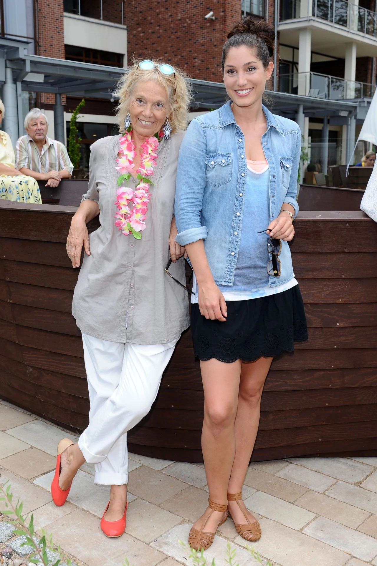 Małgorzata Braunek i Orina Krajewska Małgorzata Braunek i Orina Krajewska