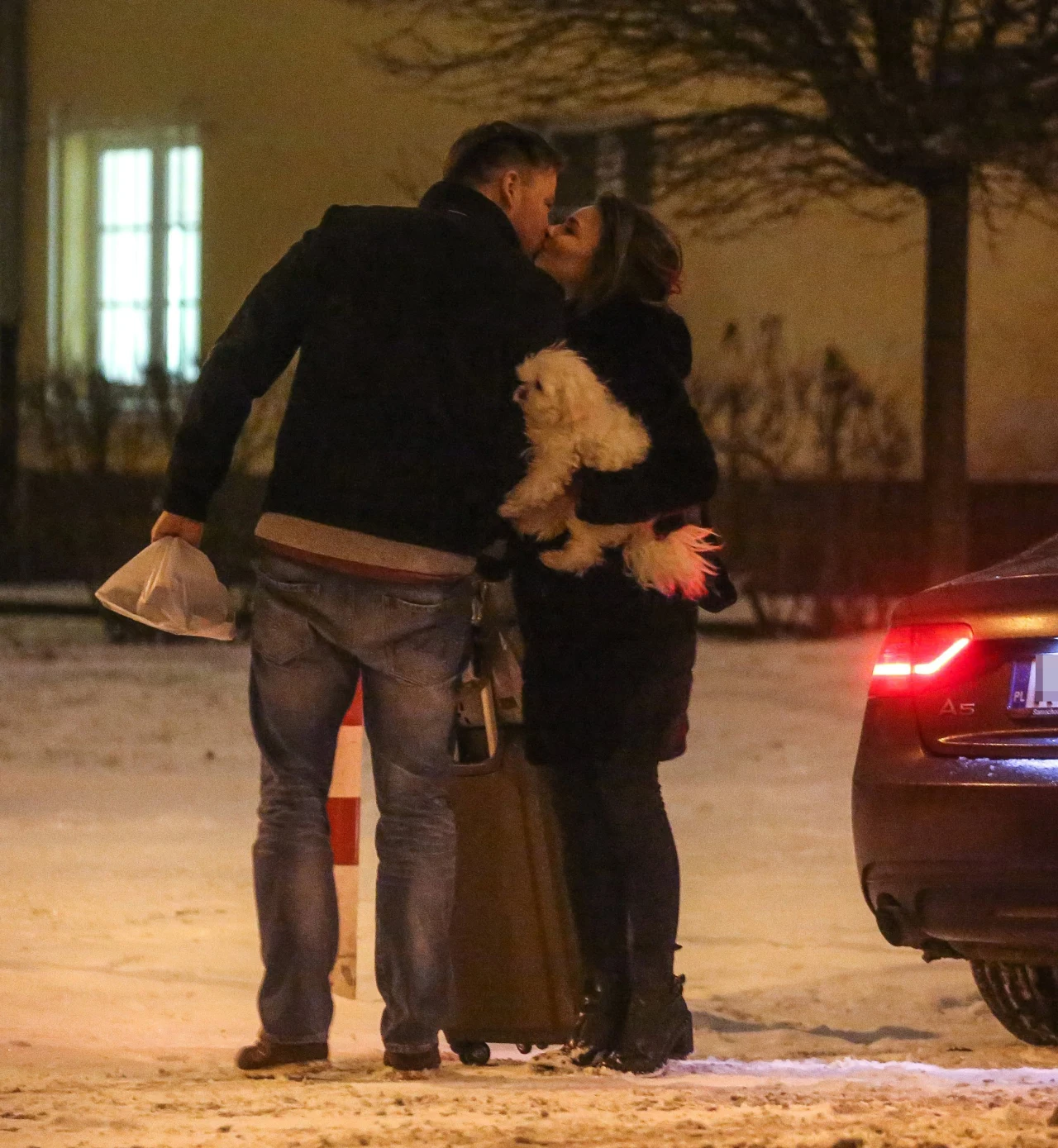 Edyta Herbuś z partnerem Piotrem