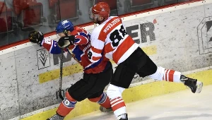 Peter Novajovsky w meczu z TMH Polonią Bytom