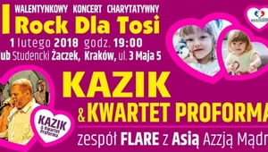 Rock dla Tosi: Kazik i Kwartet ProForma w Krakowie