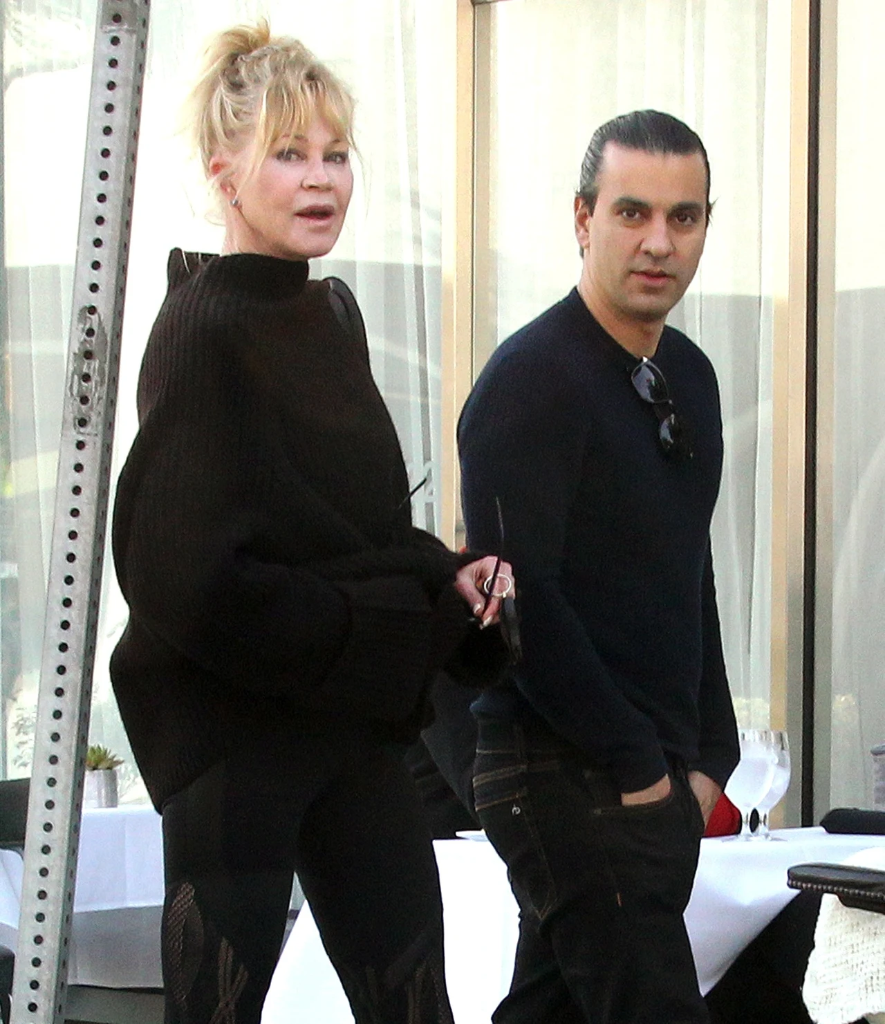 Melanie Griffith z przyjacielem Melanie Griffith z przyjacielem