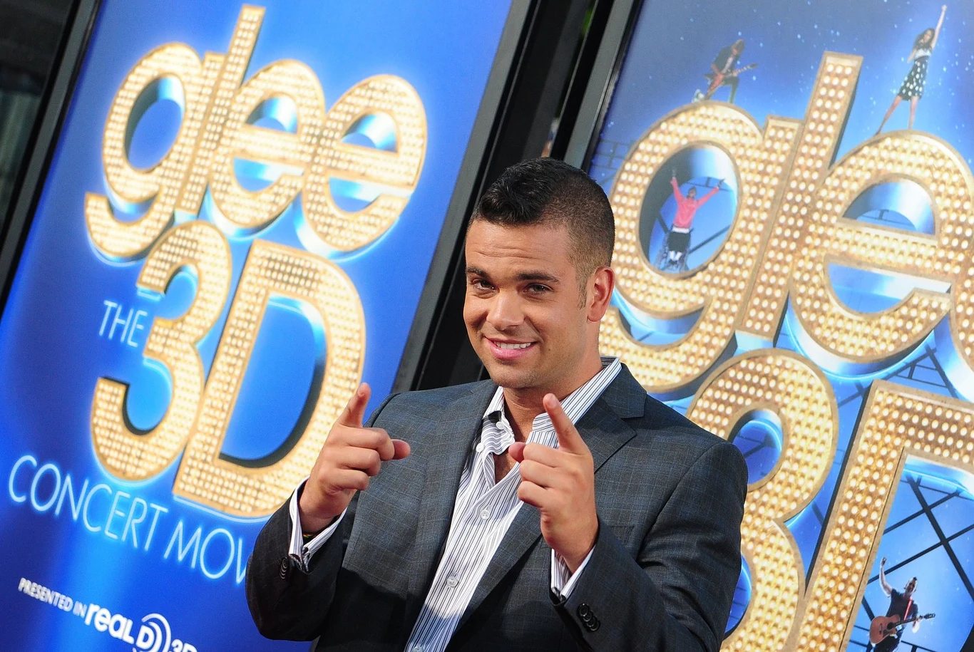 Mark Salling na światowej premierze "Glee The 3D Concert Movie" w Los Angeles (2011)