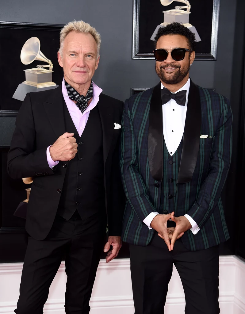 Sting i Shaggy podczas gali Grammy