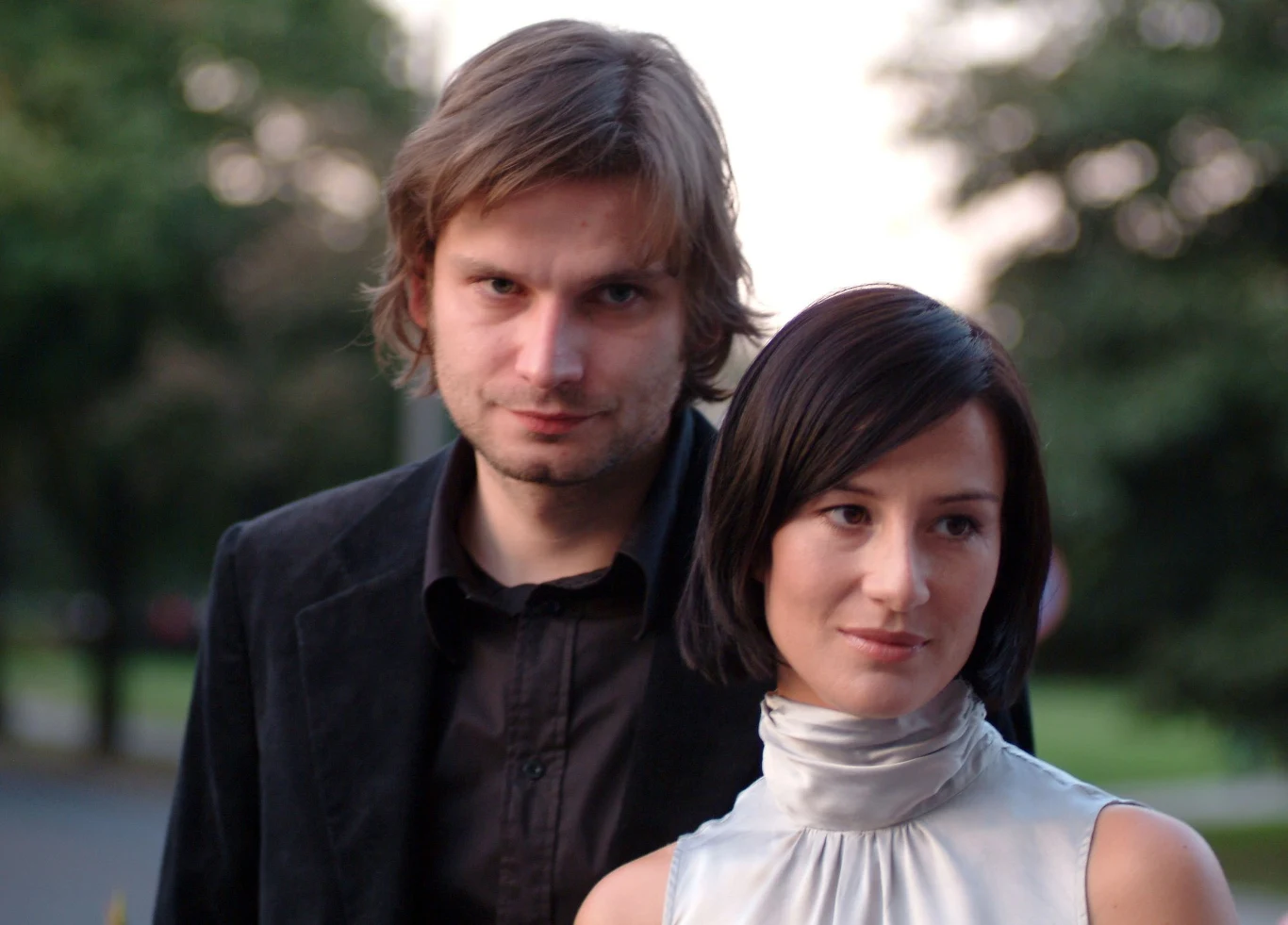 Łukasz Barczyk i Maja Ostaszewska, 2003 rok Łukasz Barczyk i Maja Ostaszewska, 2003 rok