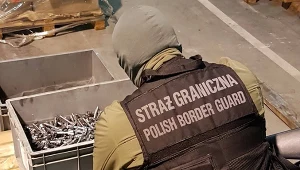 Broń, którą usiłowano wywieźć, była w częściach