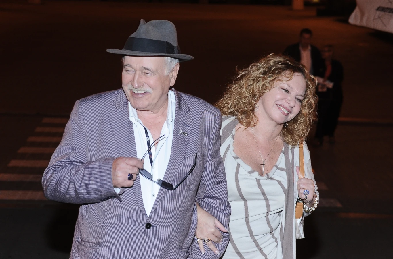 Jan Nowicki z Małgorzatą Potocką