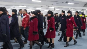 Delegacja z Korei Północnej
