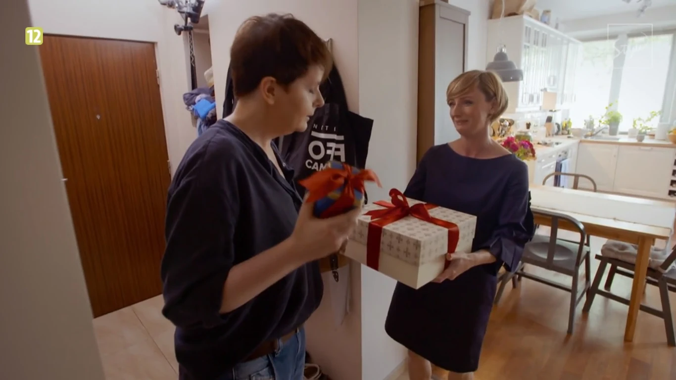 Ula w domu Korwin Piotrowskiej (Screen: tvnplayer.pl) Ula w domu Korwin Piotrowskiej (Screen: tvnplayer.pl)