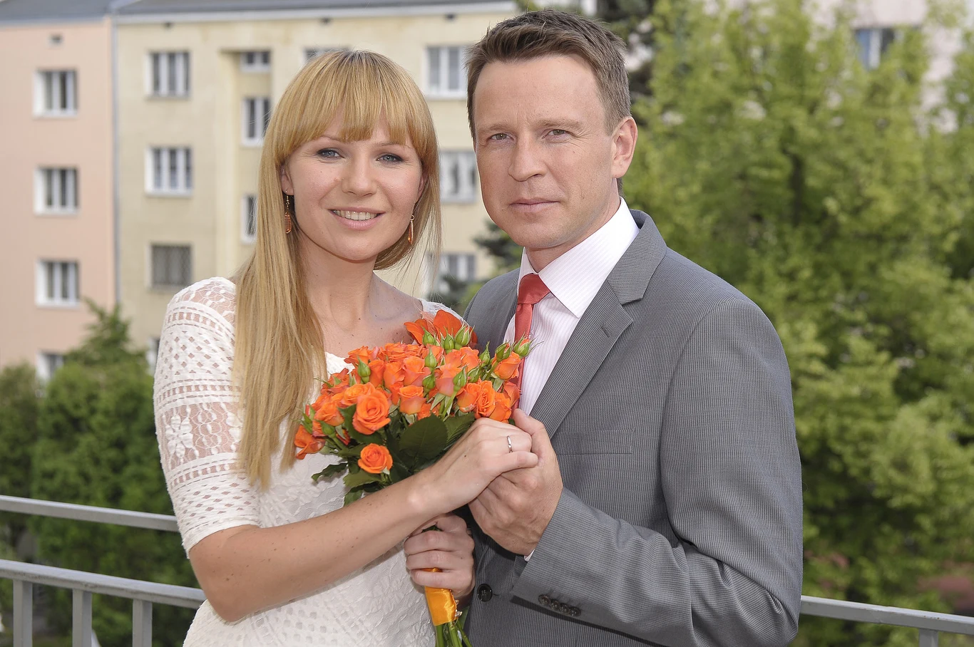 W serialu "Na Wspólnej" Ania gra razem z Wojtkiem Błachem małżeństwo W serialu "Na Wspólnej" Ania gra razem z Wojtkiem Błachem małżeństwo