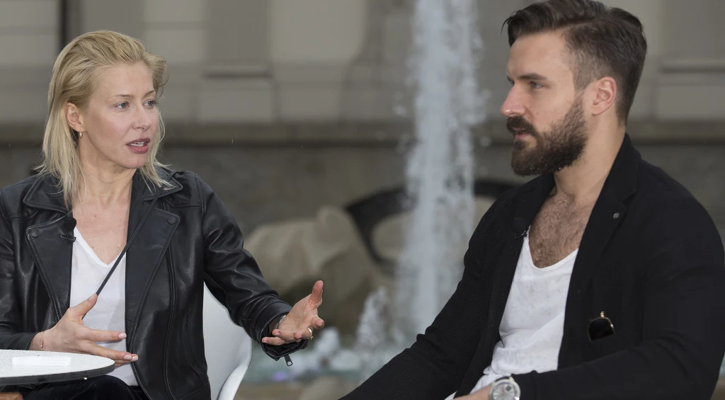 Kasia Warnke i Piotr Stramowski