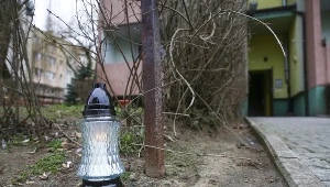 Kraków, ul. Teligi gdzie doszło do porachunków pseudokibiców i brutalnego ataku na 18-latka, który zmarł w wyniku odniesionych ran