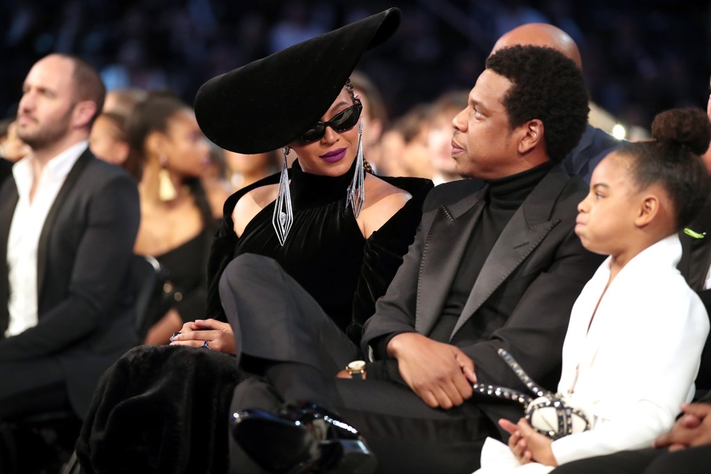 Beyonce, Jay-Z i Blue Ivy Carter na gali Grammy 2018