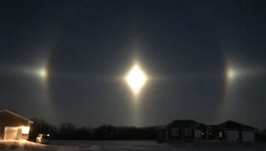 Halo księżycowe i słoneczne widziano w Kanadzie dzień po krwawym superksiężycu