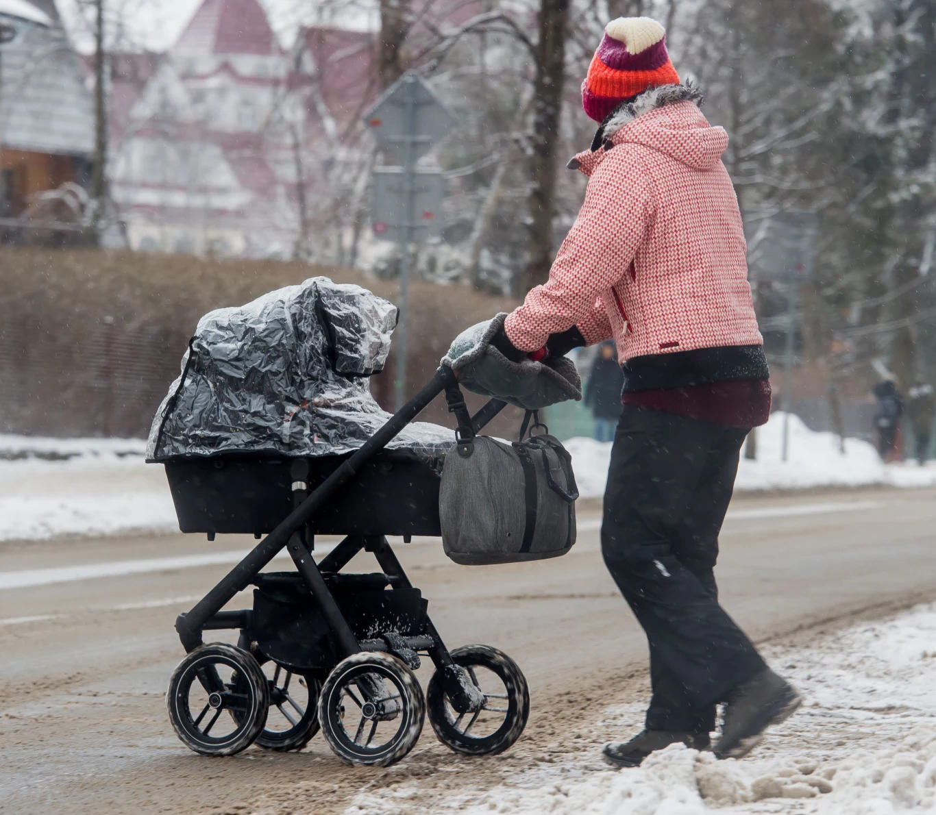 Magda Lamparska z dzieckiem Magda Lamparska z dzieckiem