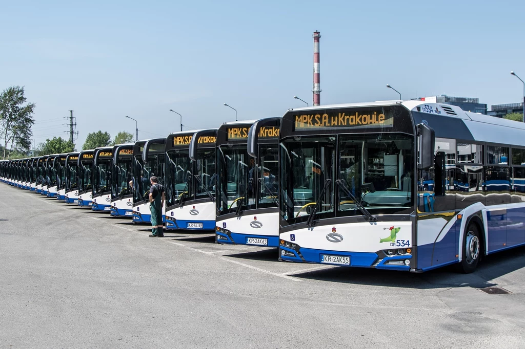 Solarisy Urbino 18 jeżdżą m.in. po Krakowie