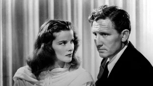 Katharine Hepburn i Spencer Tracy w filmie "Keeper of the Flame" (1943)