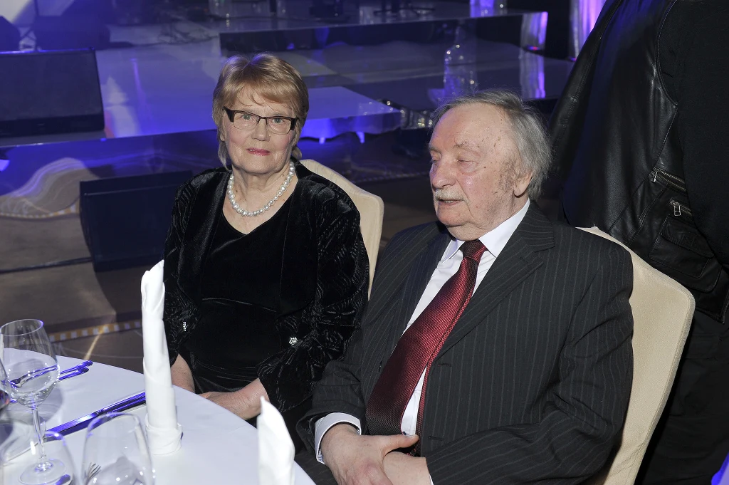 Wojciech Pokora z żoną Wojciech Pokora z żoną