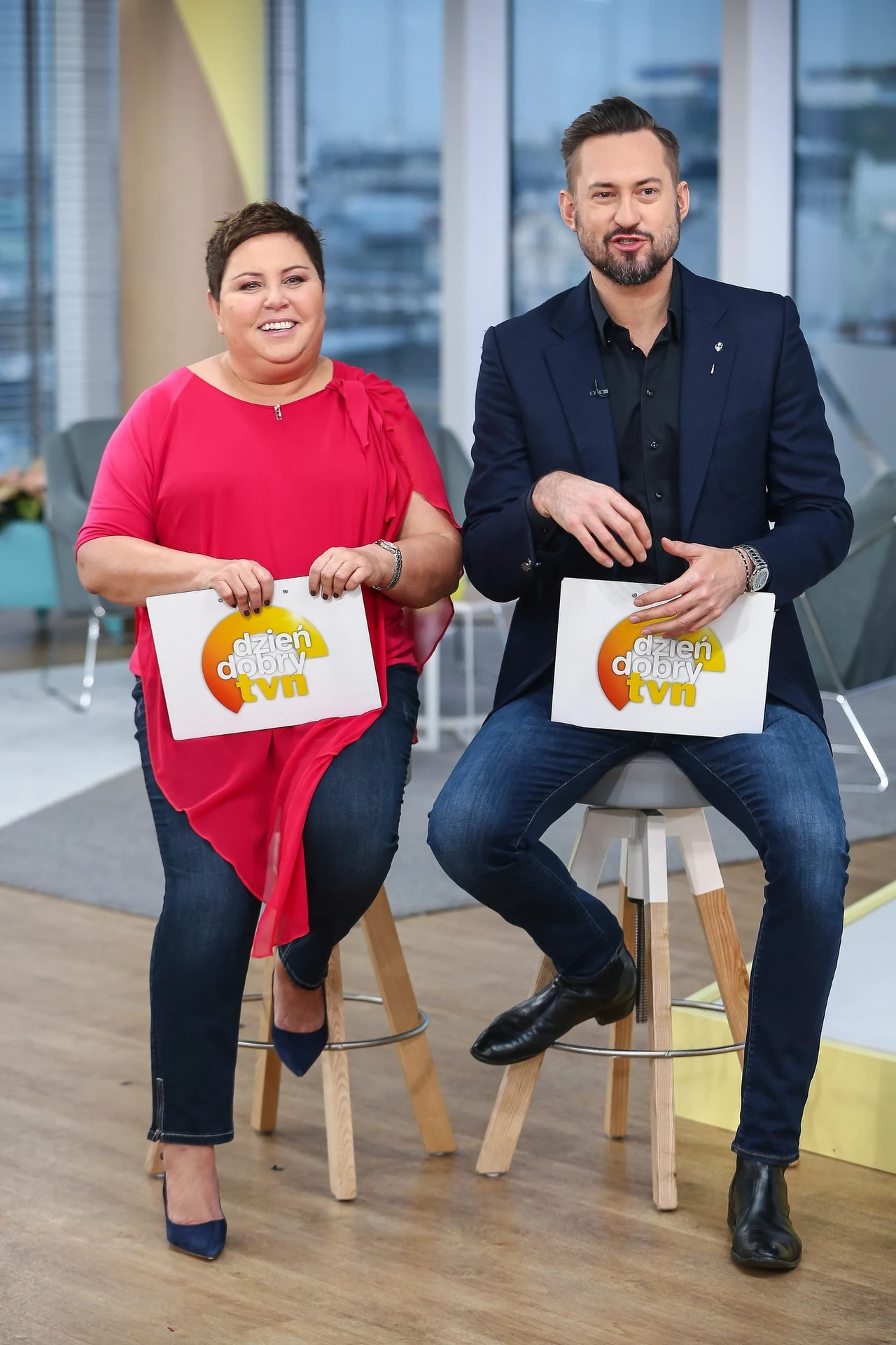 Dorota Wellman i Marcin Prokop Dorota Wellman i Marcin Prokop