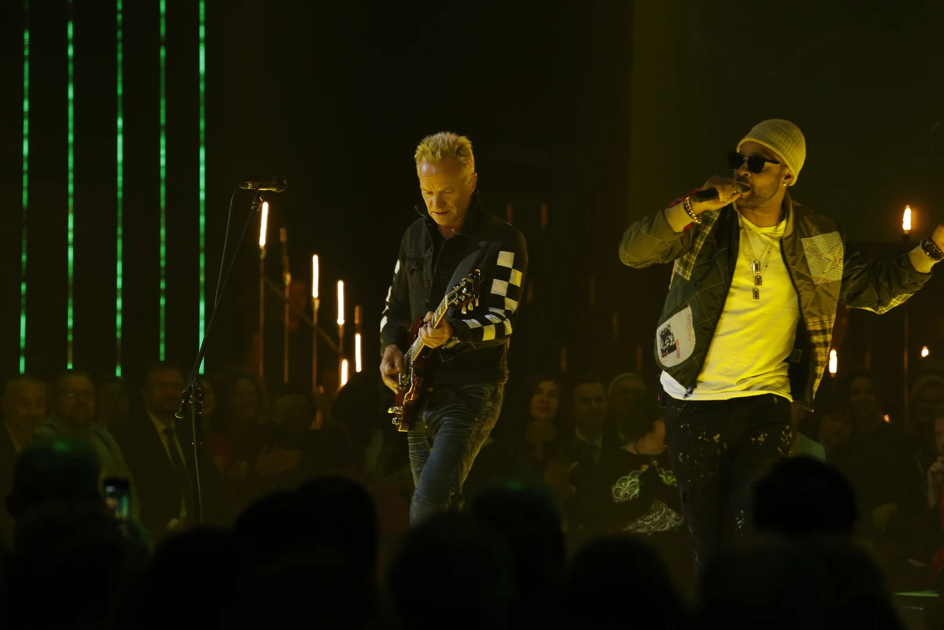 Na gali Sting i Shaggy zaprezentowali "Don't Make Me Wait", pierwszy singel ze wspólnej płyty