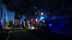 Pożar przy ul. Królewskiej