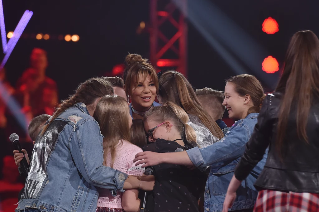 Edyta Górniak ze swoją drużyną w "The Voice Kids"