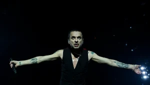 Dave Gahan (Depeche Mode) na scenie Tauron Areny Kraków