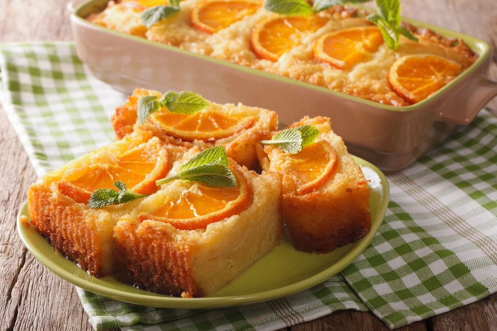 Ciasto z pomarańczami