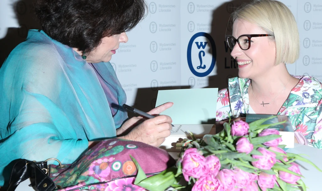 Katarzyna Grochola i Dorota Szelągowska