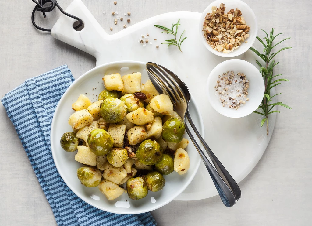 Gnocchi z brukselką