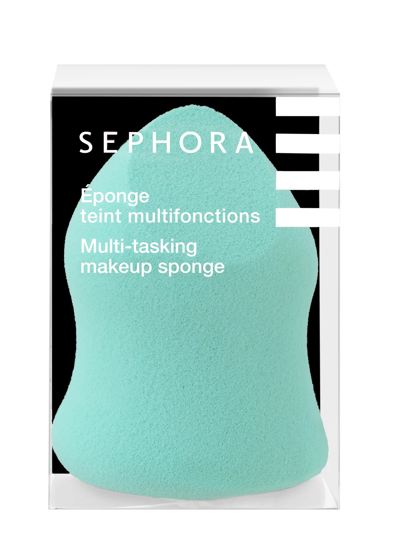 Multitasking makeup sponge - delikatnie zaokrąglona końcówka dotrze wszędzie równomiernie rozprowadzając kosmetyk (płynny lub pudrowy) Multitasking makeup sponge - delikatnie zaokrąglona końcówka dotrze wszędzie równomiernie rozprowadzając kosmetyk (płynny lub pudrowy)