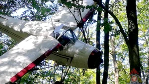 Rozbity samolot w Bieszczadach 