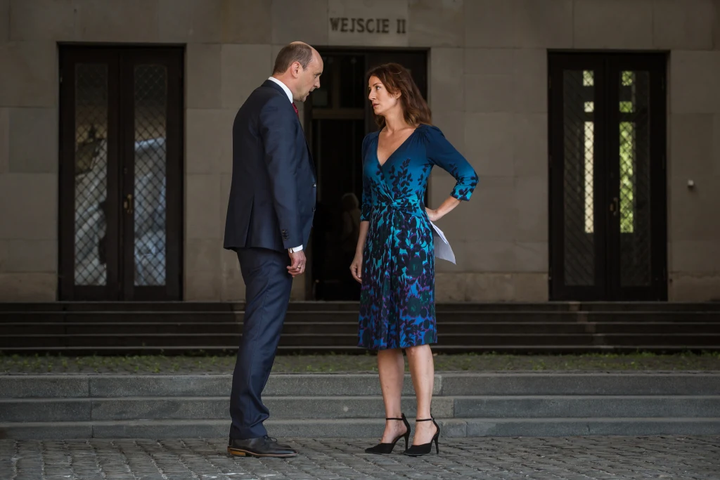 Maja Ostaszewska i Adam Woronowicz w serialu "Diagnoza", fot. Jan Artman Maja Ostaszewska i Adam Woronowicz w serialu "Diagnoza", fot. Jan Artman