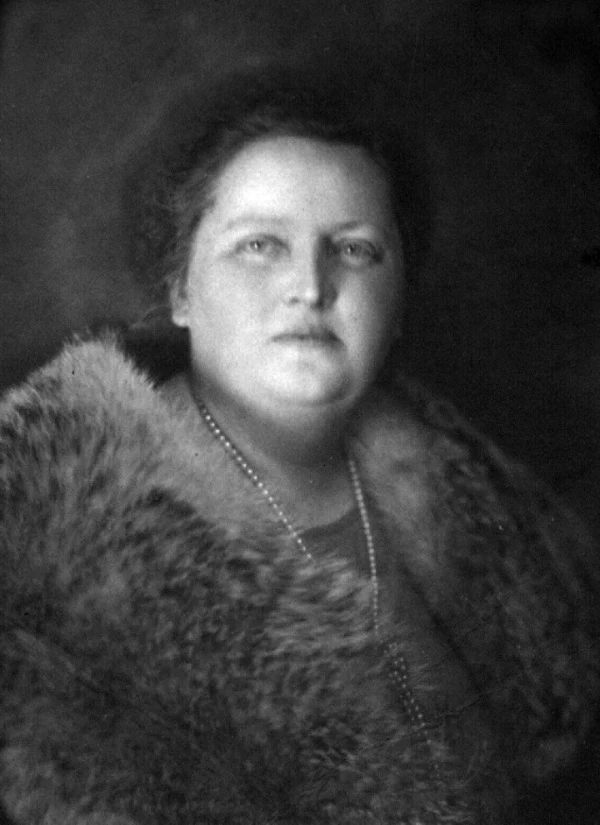 Maria Wojciechowska, żona Prezydenta RP Stanisława Wojciechowskiego (domena publiczna)