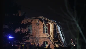 Miejsce katastrofy w Sosnowcu