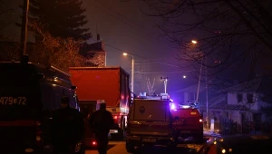 Katastrofa budowlana w Sosnowcu. Tuż po godzinie 20.00 w sobotę (10 lutego) runęła tam część kamienicy.