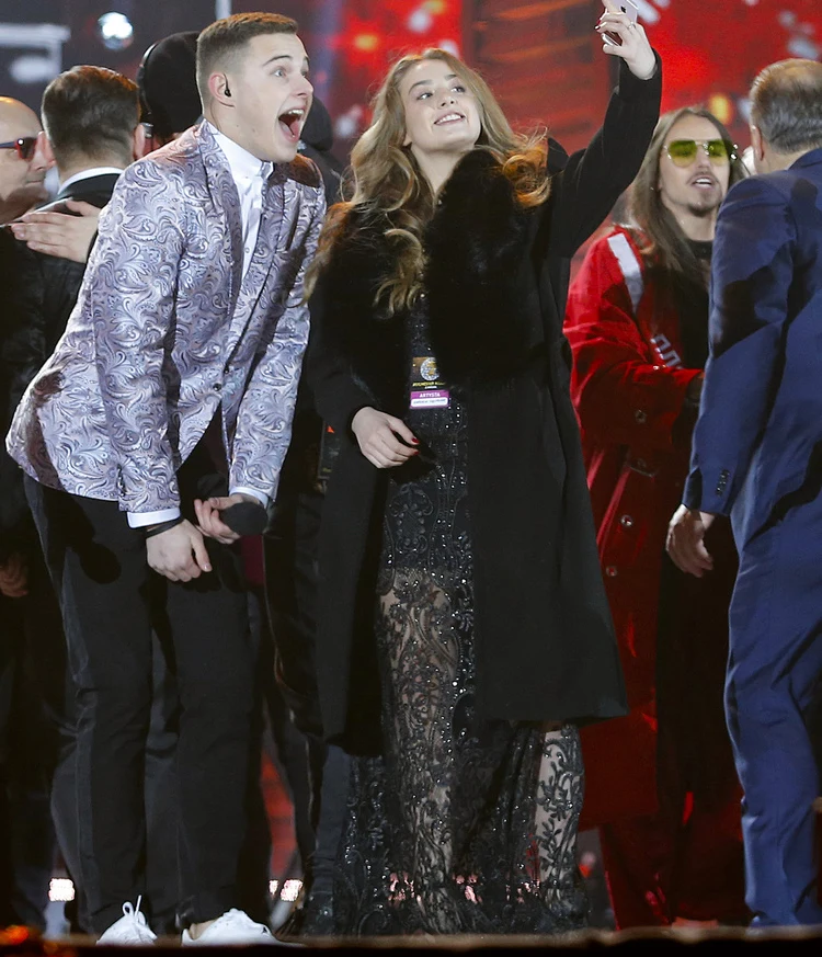 Adam Zdrójkowski i Wiktoria Gąsiewska