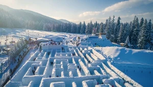 Polska lodowa atrakcja zaprasza turystów. To największy labirynt na świecie 