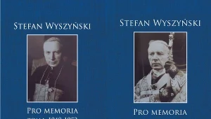 Inspiracją do dyskusji będą dwa wydane właśnie tomy zapisków prymasa Stefana Wyszyńskiego "Pro Memoria"