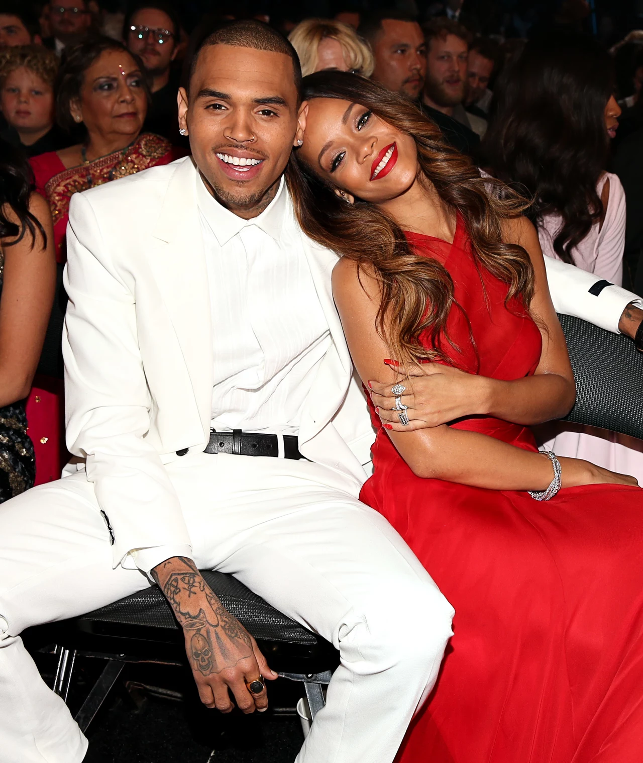 Chris Brown i Rihanna w 2013 roku Chris Brown i Rihanna w 2013 roku