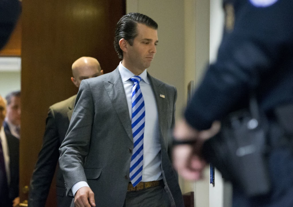 Donald Trump Jr., najstarszy syn prezydenta USA Donald Trump Jr., najstarszy syn prezydenta USA