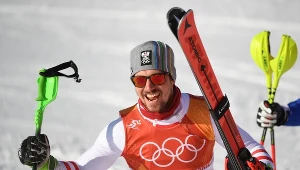 Marcel Hirscher triumfuje