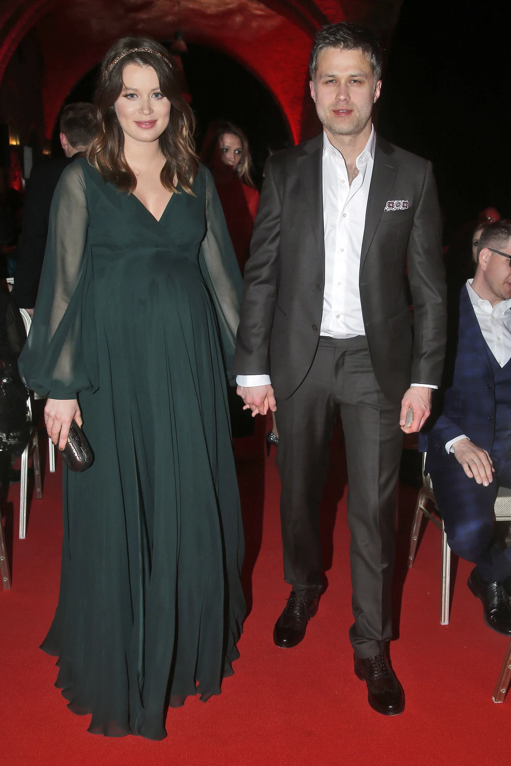 Maciej Zakościelny i Paulina Wyka