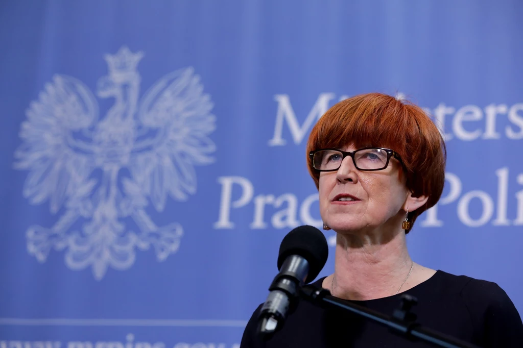Minister rodziny, pracy i polityki społecznej Elżbieta Rafalska