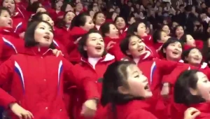 Cheerleaderki z Korei Północnej