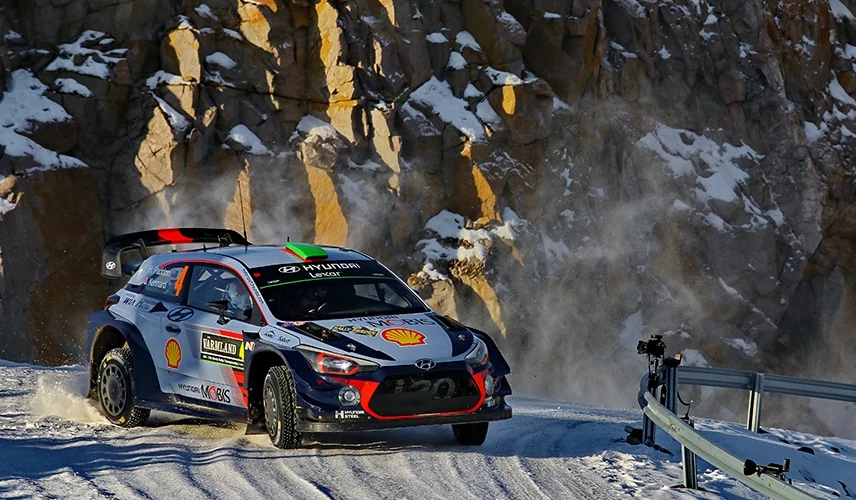 Hyundai i20 WRC na Rajdzie Szwecji