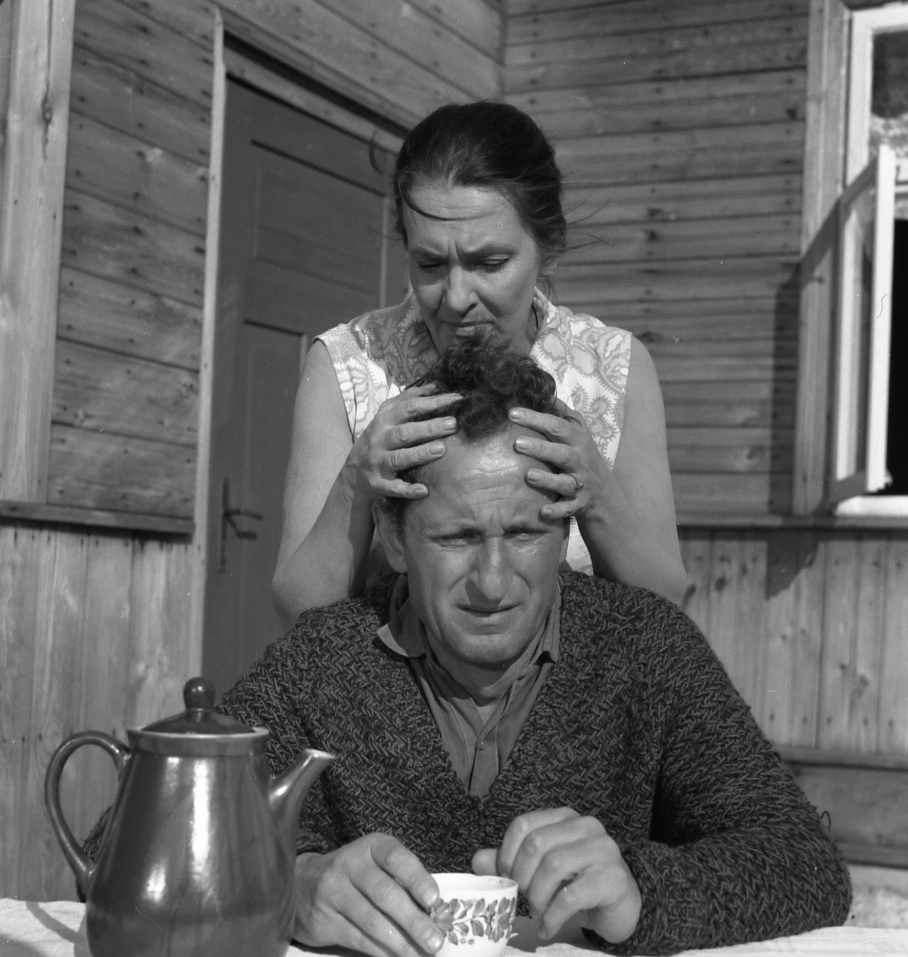 Hanna Skarżanka i Franciszek Pieczka w "Żywocie Mateusza" Hanna Skarżanka i Franciszek Pieczka w "Żywocie Mateusza"